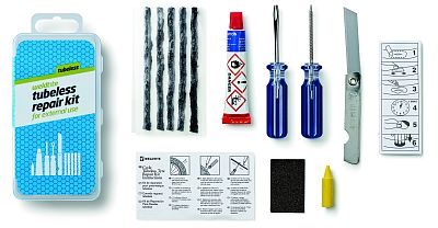 Превью  Велоаптечка WELDTITE Puncture repair (для бескамерных покрышек снаружи)